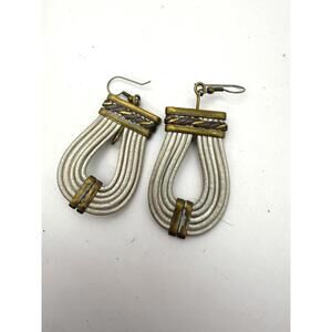 Alexis Kirk 1970s Eqyptian Style Vintage Earrings